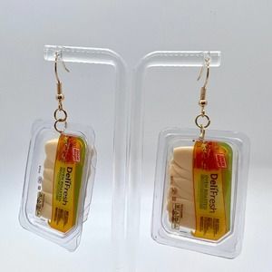 Sandwich Earrings - Oscar Meyer Deli Lunch Meat Mini Brands Earrings